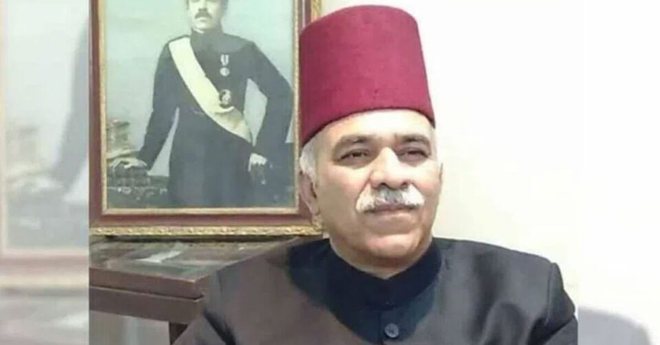 Nawab najaf ali khan raises objections to coronation of 9th nizam