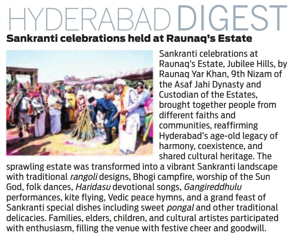 nawab-raunaq-yar-khan-2026-sankranti-indian-express Nawab raunaq yar khan 2026 sankranti indian express