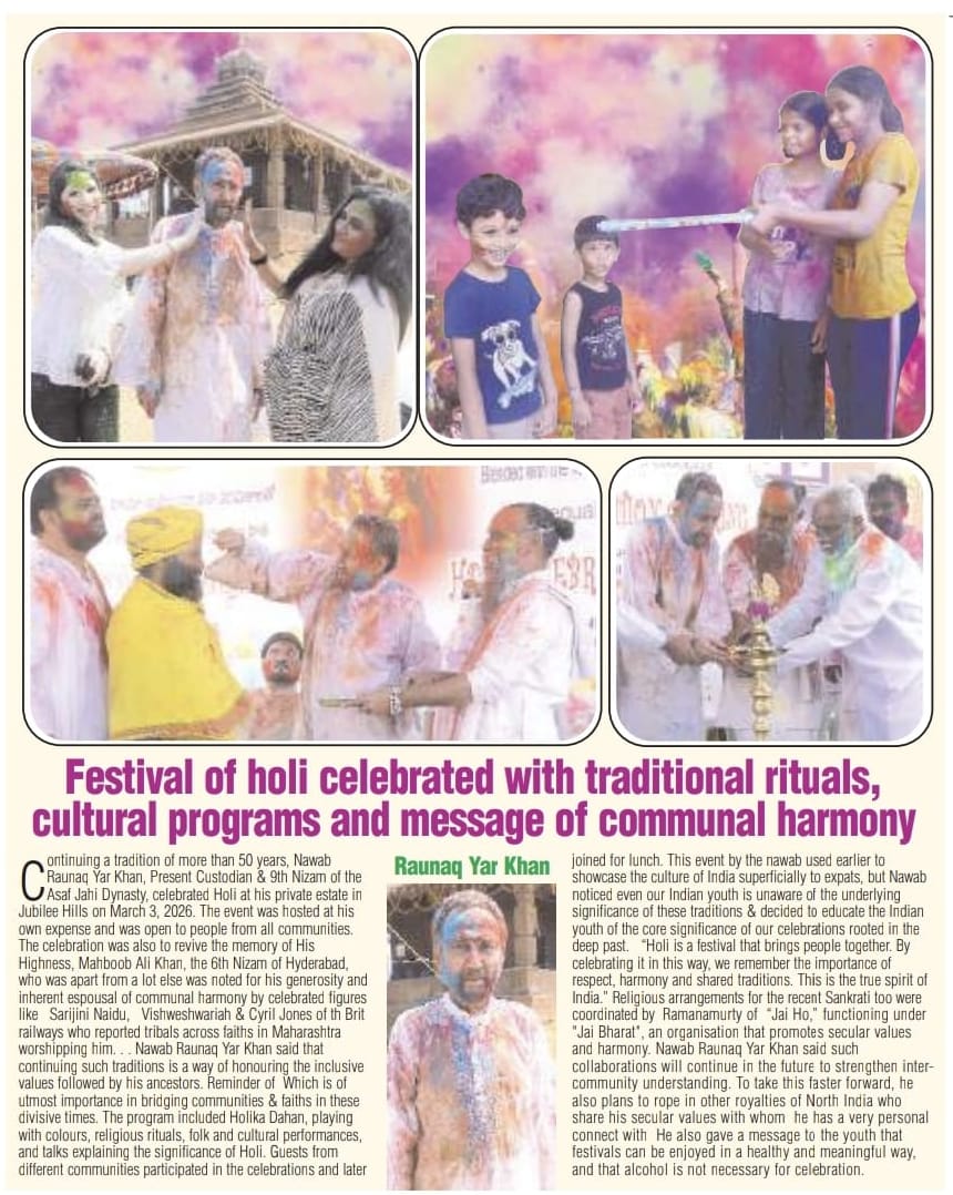 Nawab raunaq yar khan blog holi 20260304