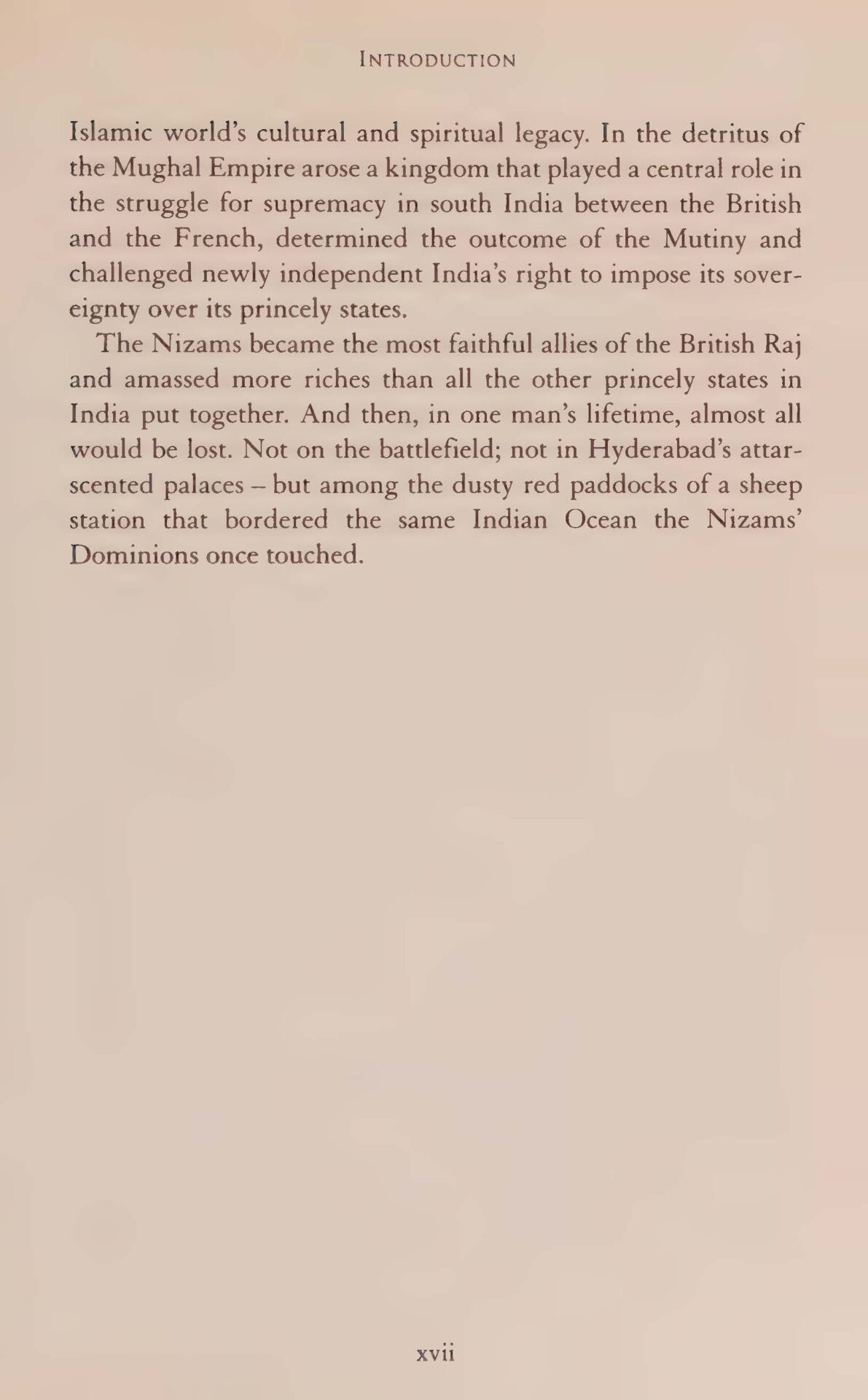Nizam hyderabad nawab raunaq yar khan the last nizam zubrzycki john pg xvii